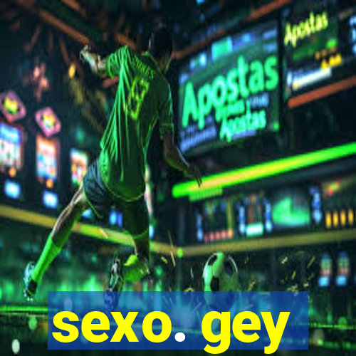 sexo. gey